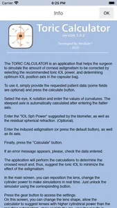 Toric Calculator for iPhone screenshot 4