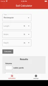 Soil Calculator Plus screenshot 0