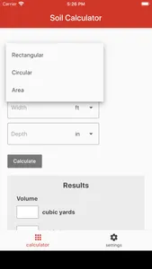 Soil Calculator Plus screenshot 1