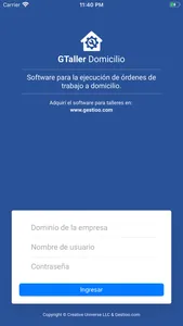 GTaller Domicilio screenshot 0