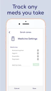 Talli Health & Symptom Tracker screenshot 5