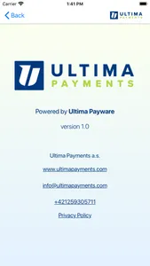 Ultima Payments CLS screenshot 4