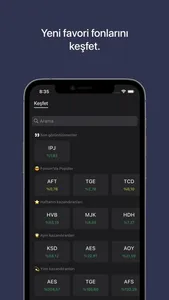 Fonum - Yatırım fonu takibi screenshot 6