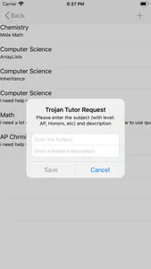 TrojanTutor screenshot 0