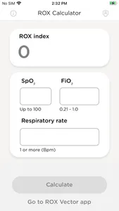 F&P ROX Calculator screenshot 1