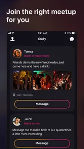 Sudy - Meet New People screenshot 1