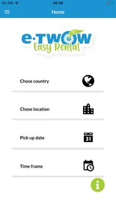 E-TWOW EasyRental screenshot 1