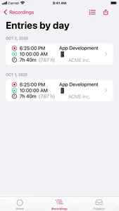 Autopilot - Time Tracking screenshot 2