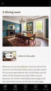 Michael Collins House App screenshot 2