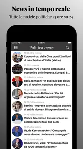 Politica News screenshot 0