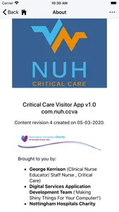 Critical Care Visitors screenshot 7