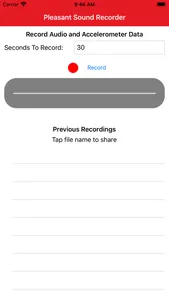 Pleasant Sound Recorder screenshot 0