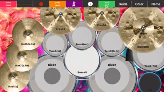 Drum Set - Real Pad Machine HD screenshot 0