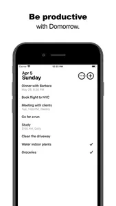 Domorrow - To-Do List & Tasks screenshot 0