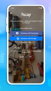 PassUp - Online Classified App screenshot 0
