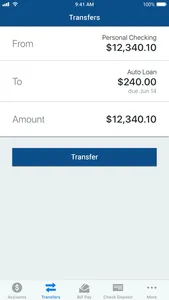 FWCCU Mobile Banking screenshot 1