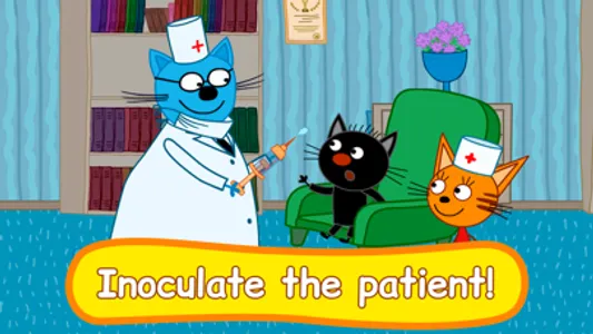 Kid-E-Cats. Hospital fun game screenshot 4