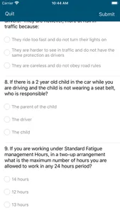 Driver licence test QLD Lite screenshot 1
