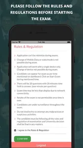 MU Exam screenshot 1