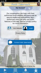 Faith Tabernacle App screenshot 3