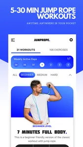 Jump Rope Training App screenshot 0