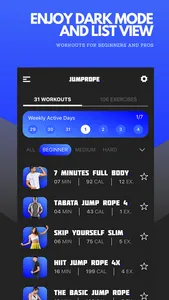 Jump Rope Training App screenshot 1