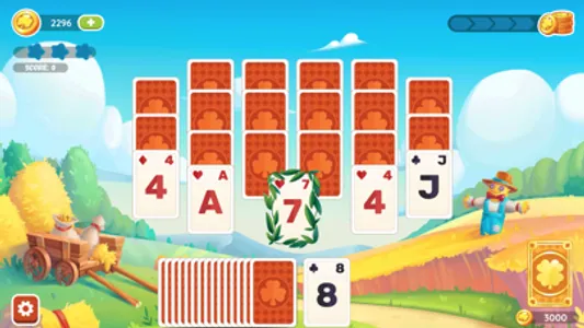 TriPeaks Cards: Solitaire Game screenshot 1