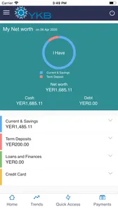YKB Mobile (YKB official app) screenshot 1