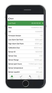 Hansen Gas Detector screenshot 2