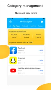 Card Box : Track subscriptions screenshot 3