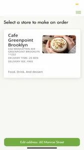 Cafe Greenpoint screenshot 0