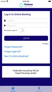 Penlanco FCU Mobile Banking screenshot 0