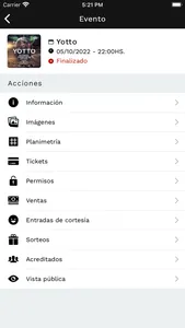 Ticketland APP Manager screenshot 2