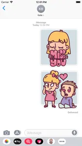 Endless Love Sticker Pack screenshot 2