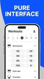 Gym Tracker simple workout log screenshot 5