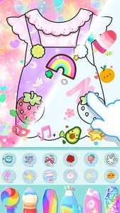 Coloring Glitter Princess screenshot 3