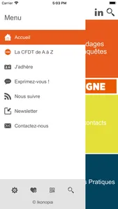 CFDT UES CAPGEMINI screenshot 1