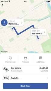 Blueline Taxi - Ottawa screenshot 1