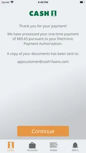 CASH 1 LOANS screenshot 7