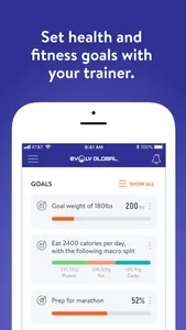 eVOLV Fitness App screenshot 2