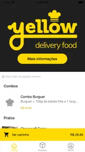 Yellow Delivery Food screenshot 0