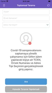 Filyasyon ve İzolasyon Takibi screenshot 8