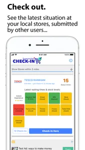 Supermarket Check In screenshot 2