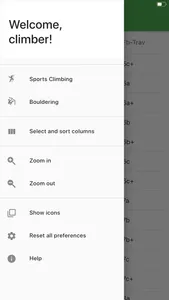 Climbing Grades screenshot 2