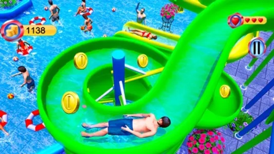 Aqua Park Water Slide Games screenshot 0