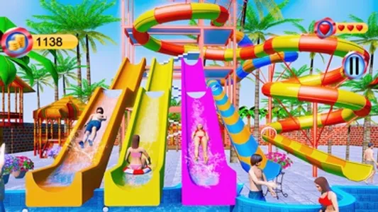 Aqua Park Water Slide Games screenshot 2