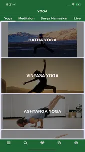 Yoga Meditation Fitness Video screenshot 0