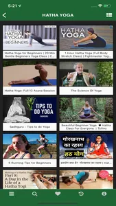 Yoga Meditation Fitness Video screenshot 1