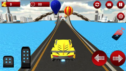 Impossible Mega Car Stunts 3D screenshot 0