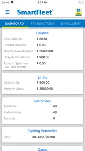 BPCL SmartFleet screenshot 1